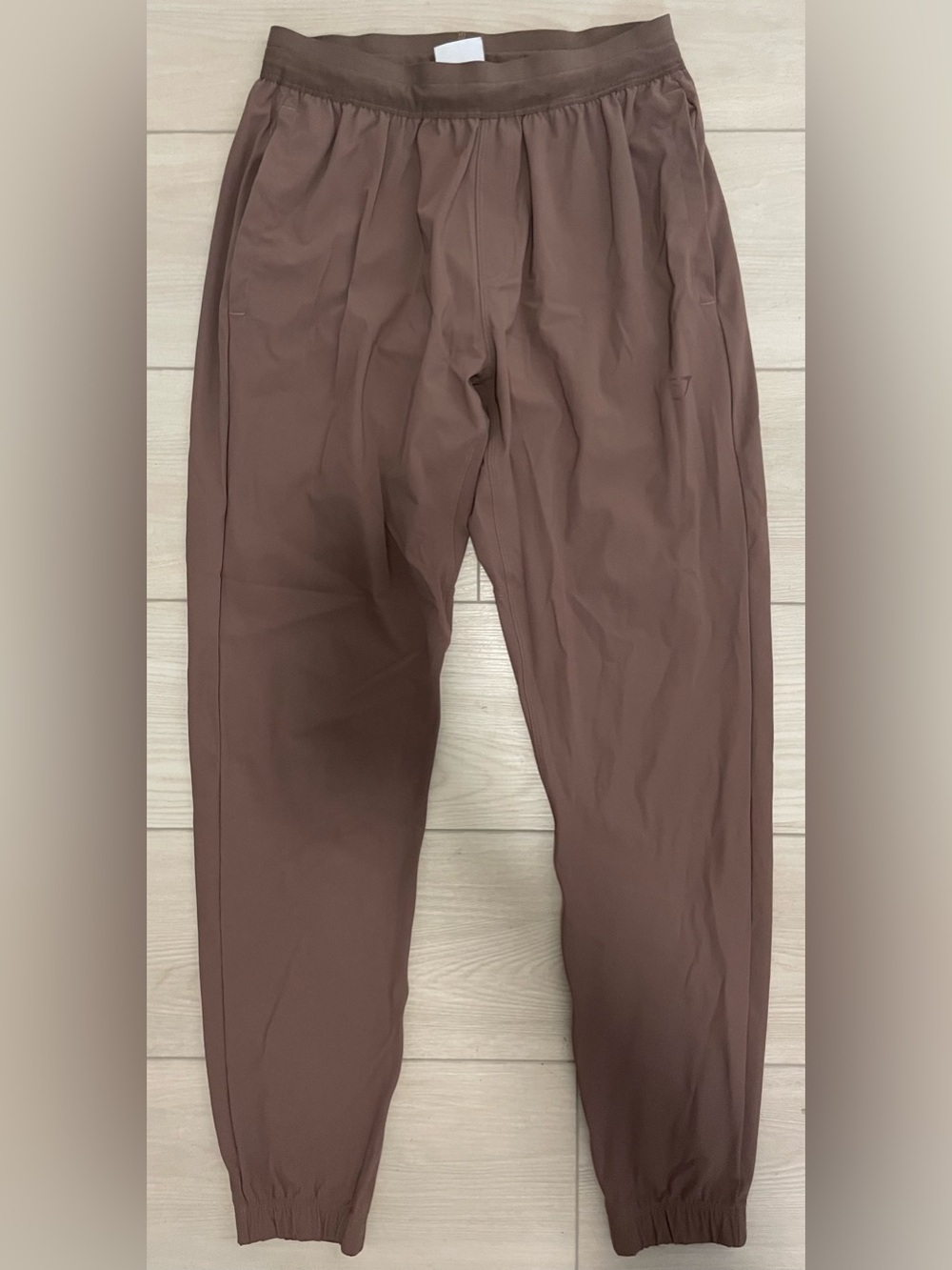 Gymshark Brown Elastic Waist Joggers